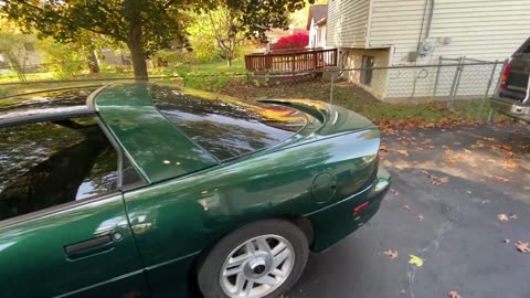 Camaro Z-28/SS Hood Upgrade and New Paint.