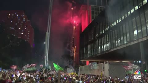 Supporters Of Brazil’s President-Elect Lula da Silva Celebrate Victory Over Bolsonaro