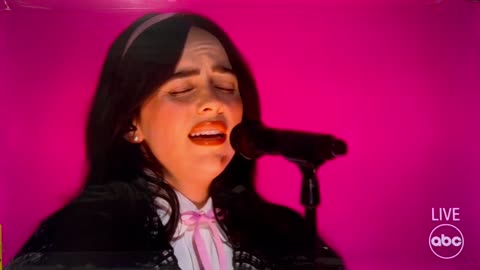 Billie Eilish Performs Barbies-Oscars 2024