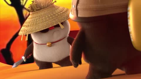 Bamboo V.S Dundun Bamboo Panda Chinese Short Animation