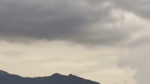 UAP Sphere Sighting Over the City of Medellín