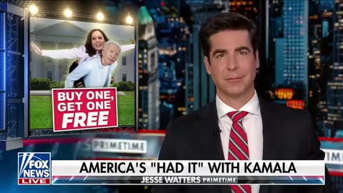 Jesse Watters_ Kamala wanted to talk about herself