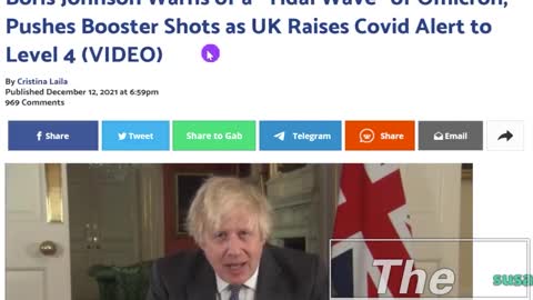 Boris Johnson Pumping His Pharma Stocks