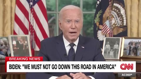 'We must not go down this road': Biden addresses nation after Trump shooting | CNN