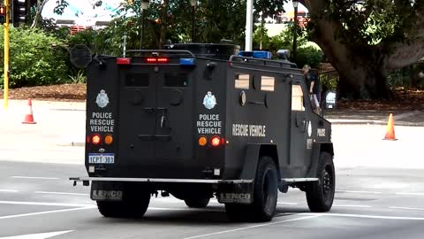 Lenco Bearcat - Police Rescue Vehicle - Perth WA, CHOGM 2011