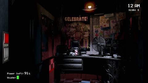 Five Nights at Freddy's night 1 no camera