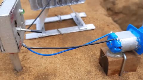 How to make mini water pump _ Science project _ Water filter tank construction