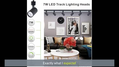 mirrea 12 Pack LED Track Lighting Heads Compatible-Overview