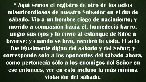 9. El Sábado en los Tiempos de Cristo #1 - Pr. John Lopera