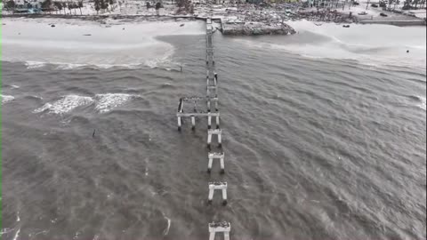 Hurricane Ian: Fort Myers Beach Pier is GONE