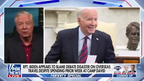 I think they’ll ‘replace’ Biden- Sen. Lindsey Graham Fox News