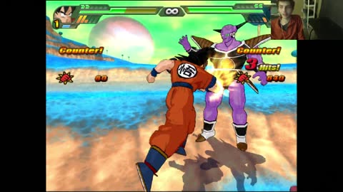 Dragon Ball Z Budokai Tenkaichi 3 Battle #119 With Live Commentary - Captain Ginyu VS Goku