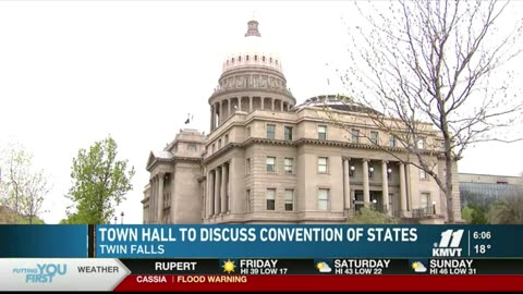 In the News: Idaho to hold Town Halls on Convention of States