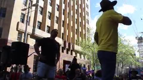 27 sep 2022 Worldwide Rally 9.0 - Sydney - Brady Gunn - Martin Place - Full Speech