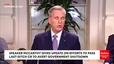 McCarthy Has Blunt Message For GOP Hardliners Who Might Try To Oust Him: 'Go Ahead And Try'