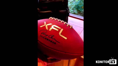 "Dwayne Johnson Takes XFL Ball to Texas for Good Luck!"