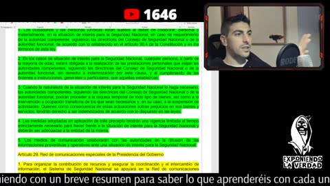 12mar2023 Por tu seguridad... dejad de tocarme los cojones · Exponiendo la Verdad || RESISTANCE ...-