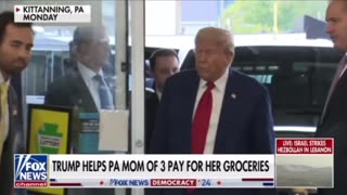 PA mother joins Fox & Friends after Trump gave her $100 for groceries