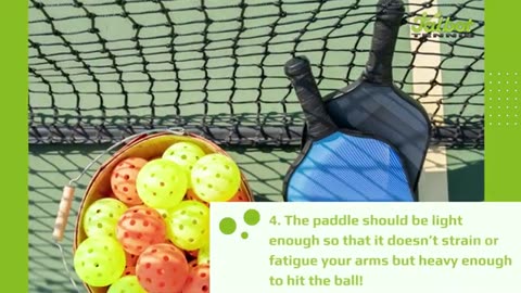 Unleash Your Pickleball Potential: 4 Game-Changing Tips to Choose the Perfect Paddle!