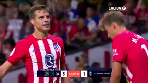 Highlights Atlético de Madrid vs Granada CF (3-1)