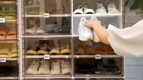 How I Stored My 200 Pairs of Shoes#smarthome