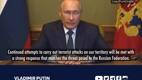 Putin: This morning, Russia launched massive missile strikes from the air, sea, and land against Ukrainian energy, military command, and communications facilities.