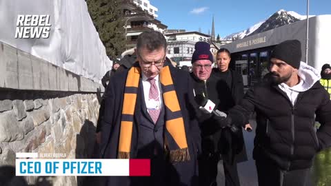 CEO of Pfizer Gets DESTROYED in Davos at the World Economic Forum