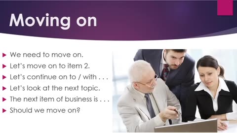 Learning English Well: Business Meeting Phrases