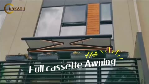 Kakadu Aluminum Full Cassette Awning #awning#Patio