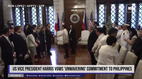 US Vice President Harris vows 'unwavering' commitment to Philippines