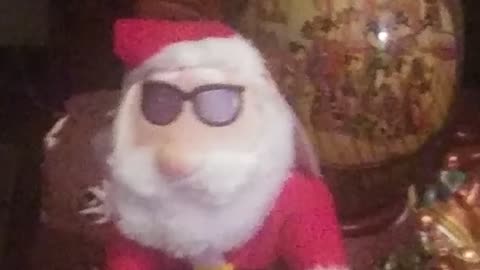 Dancing santa