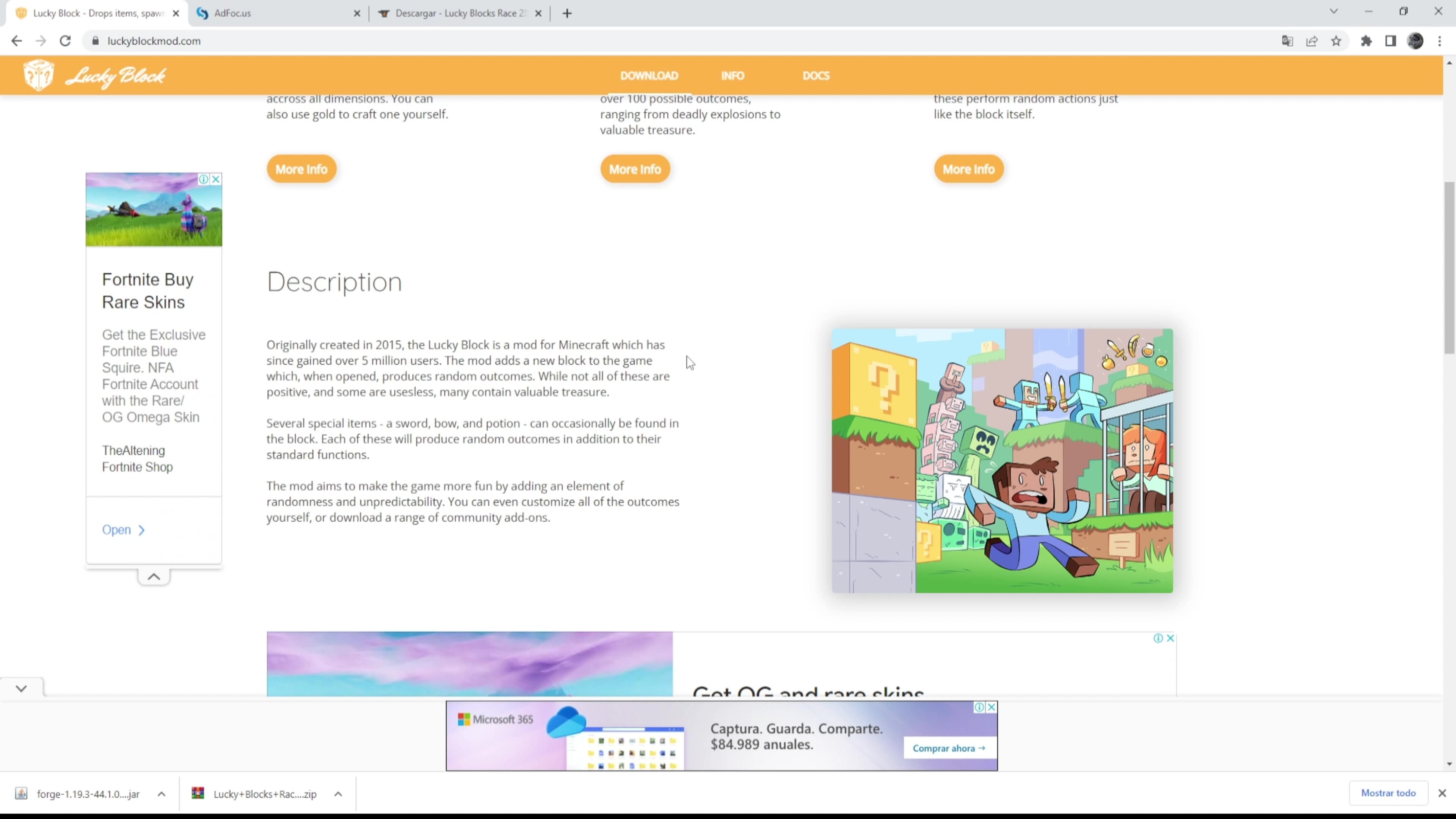 FORGE 43 3 MINECRAFT 1 19 2 visual data 2