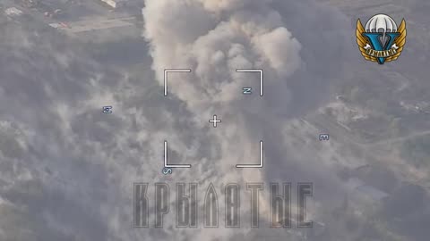 🇷🇺🇺🇦Arrival of winged aerial bombs at enemy locations in the Kursk region.