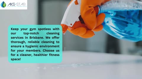 Gym Cleaning Services Brisbane