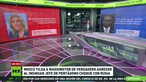 Jefe del Pentágono: "Si Ucrania cae, la OTAN estará en un enfrentamiento con Rusia"