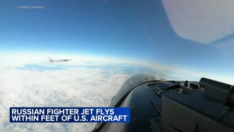 WATCH: Russian fighter jet flies within feet of US aircraft