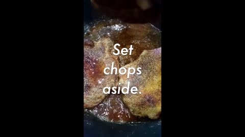 Skillet Pork Chops | Making Food Up Shorts