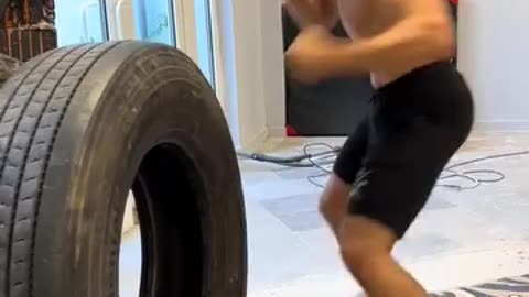 Left Hook Tire Drill