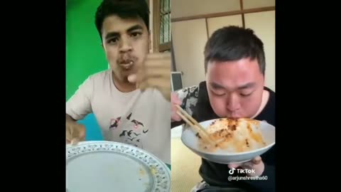 "Epic Indian vs. Chinese Food Eating Competition: Who Will Conquer the Feast?"