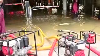 Sanctuary Mall flooded