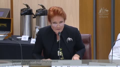 Senator Hanson grills Pfizer Officials