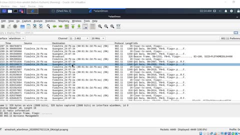 Capturing Wireless Traffic Using Wireshark