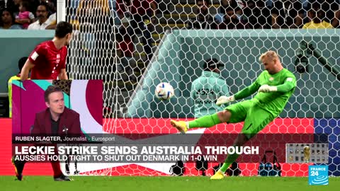 World Cup: Leckie strike sends Australia through • FRANCE 24 English