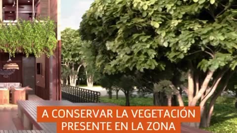 modelo de casa eco-amigable para vivir en el paraiso