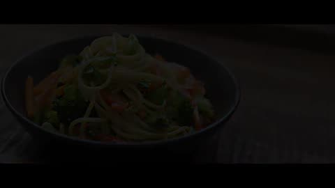 Asian Style Spaghetti Salad Recipe | Vegetarian and Vegan Meals Idea | Salad Recipe