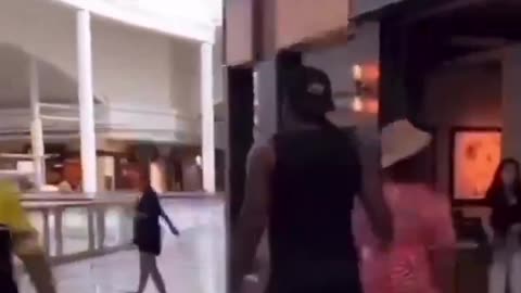 Woman Attacks Old Man