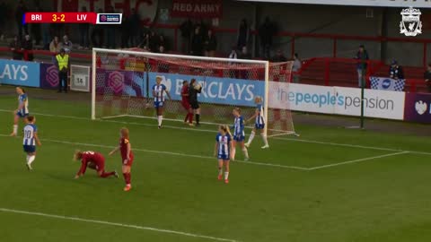 HIGHLIGHTS_ Brighton 3-3 Liverpool FC Women _ Furness heads in late equaliser