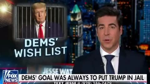 Jesse Watters Explains Why the Dems' Entire Plot to Arrest Trump Is About to IMPLODE