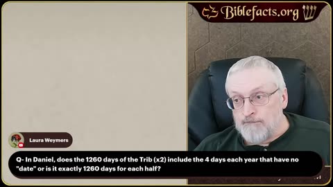 Q&A In Daniel what does the 1260 days mean of the Tribulation?