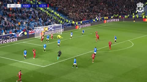 HIGHLIGHTS_ Rangers 1-7 Liverpool _ Salah hat-trick as Reds comeback to hit SEVEN!